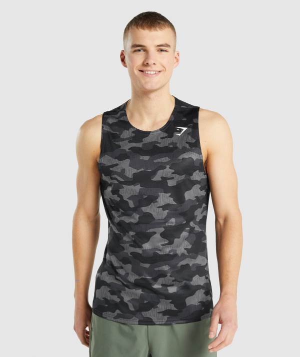 Panske Tielko Gymshark Arrival Siva | HC6592713